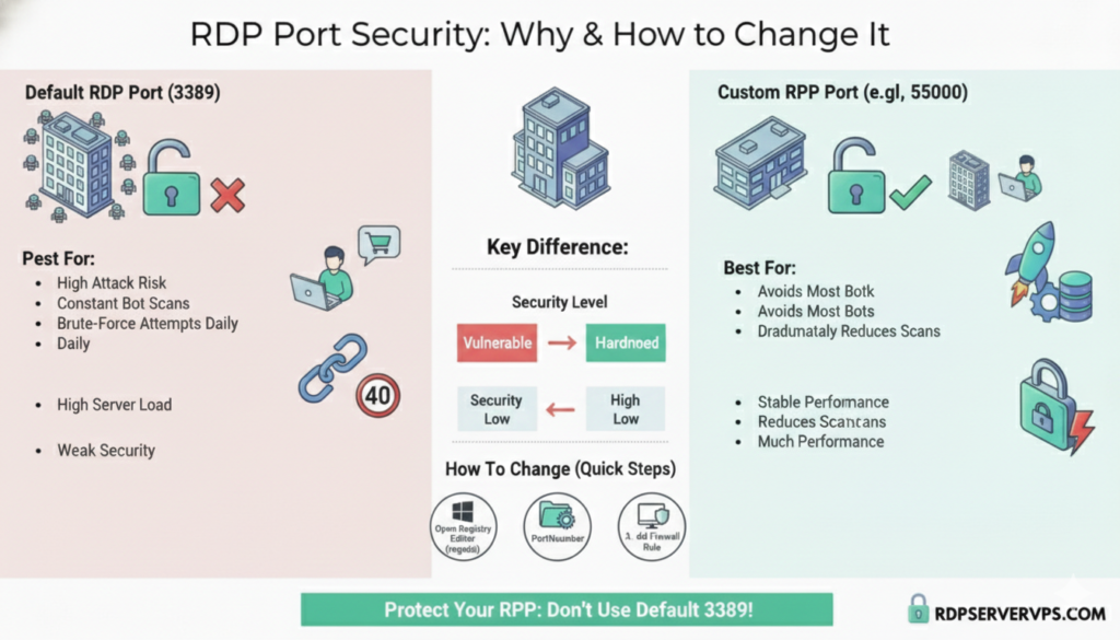 rdp port change