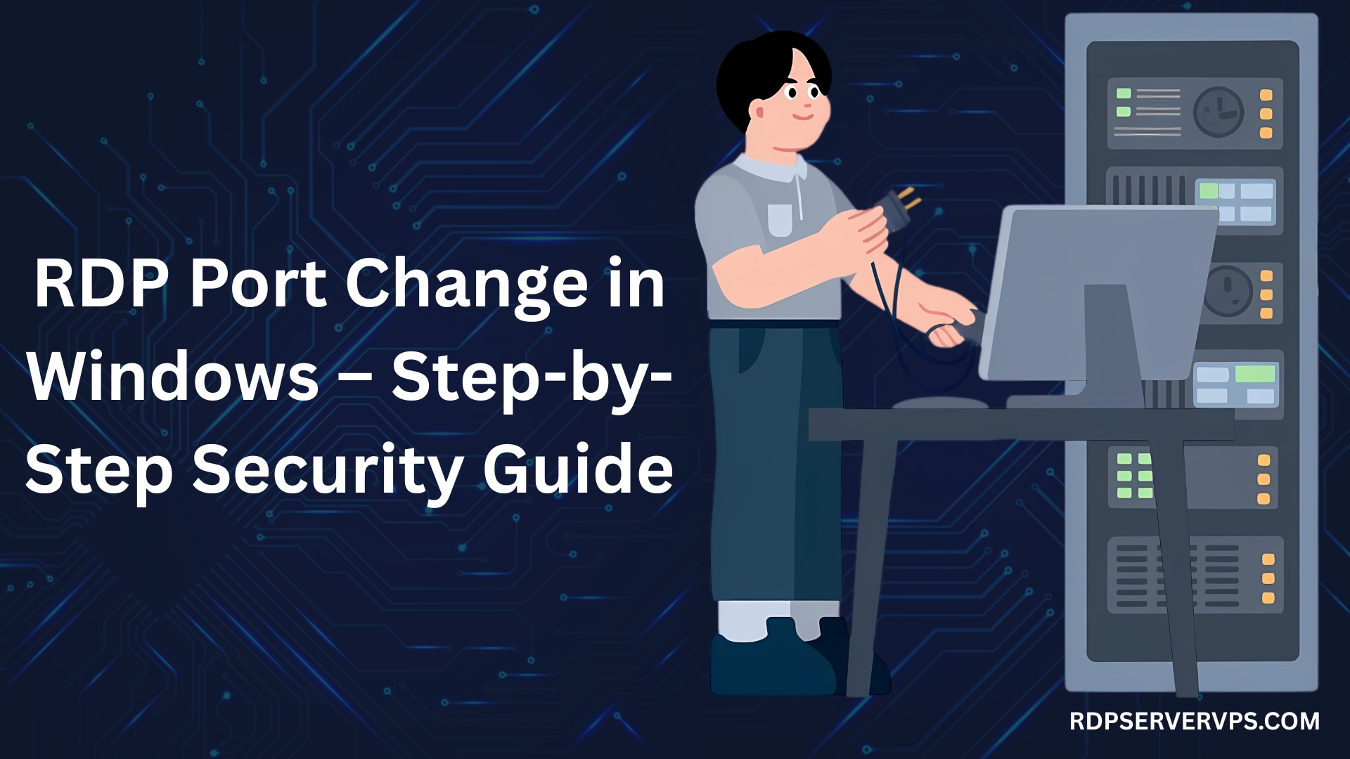 RDP Port Change in Windows – Step-by-Step Security Guide